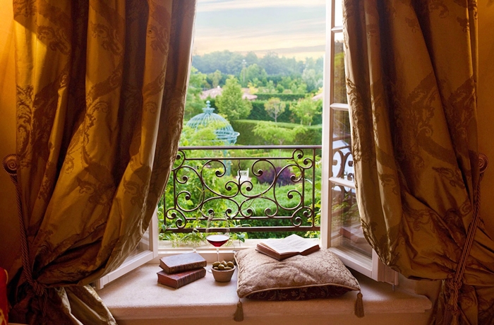 Unsere teuersten Hotels: Die märchenhaft Aussicht in den Garten des Relais Borgo Santo Pietro