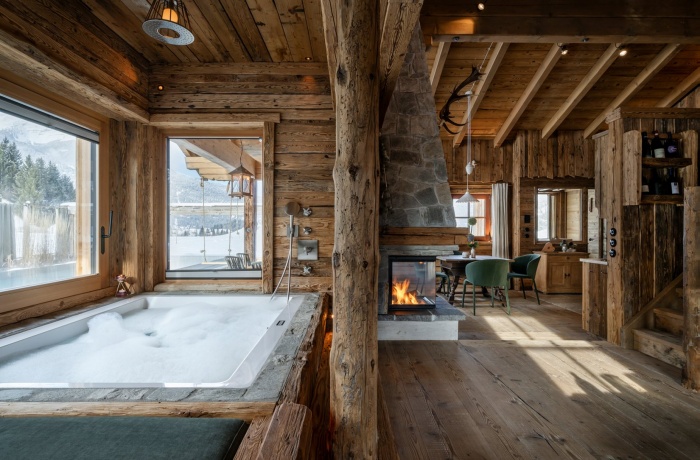 Chalets für Zeit zu zweit: Inmitten der Tiroler Alpen mit eigener Wanne und gemütlichem Kamin