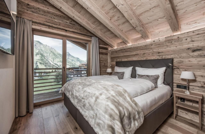 Zimmerbild vom Aadla Walser-Chalets