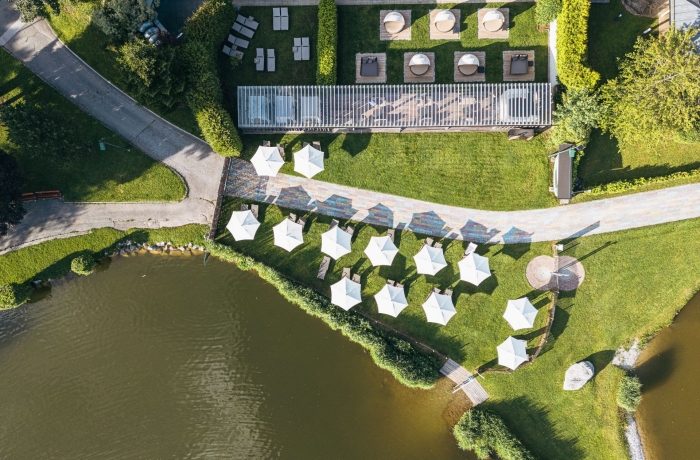 Ritzenhof – Hotel & Spa am See mit Gartenanlage und direkter Lage am Ritzensee.