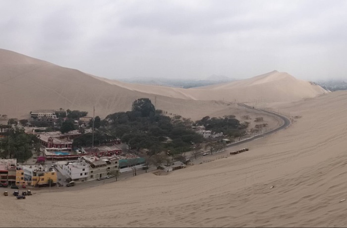 Huacachina in der Wüste