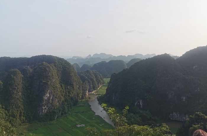 Aussicht bei der Mua Cave in der Umgebung von Ninh Binh