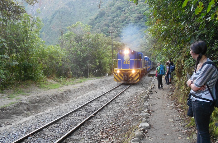 Fußweg zum Macchu Picchu