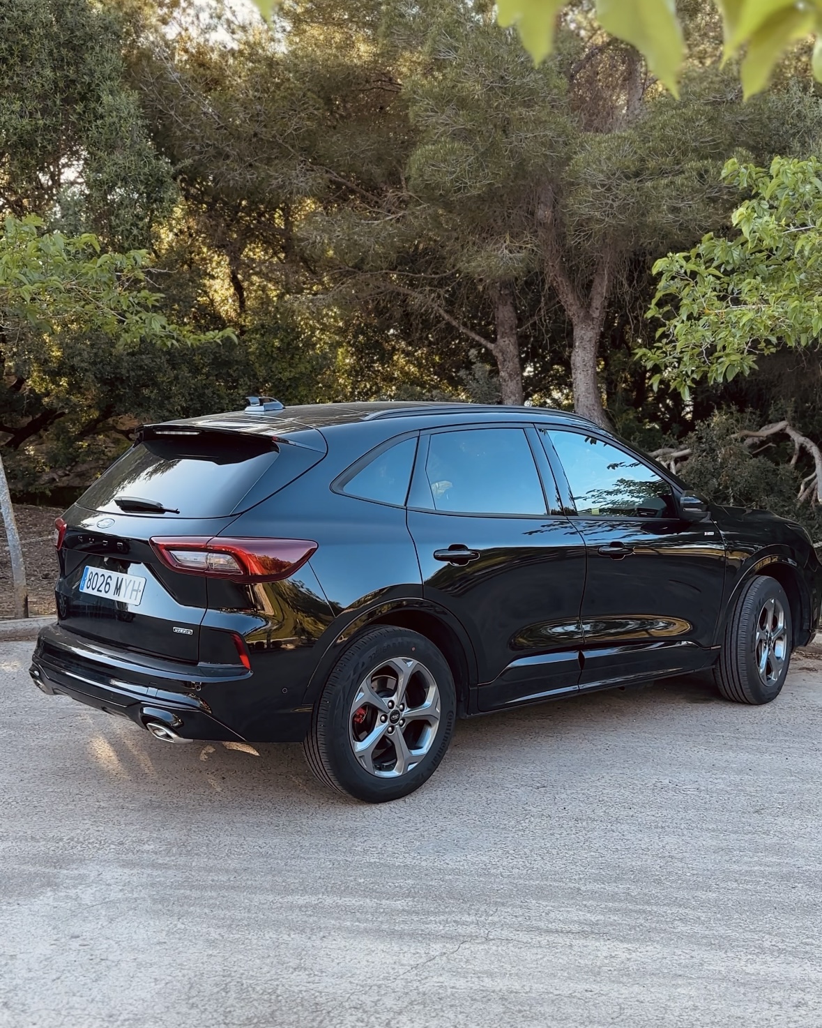 Unser Mietwagen auf Mallorca: Ein Ford Kuga Hybrid von Sunny Cars
