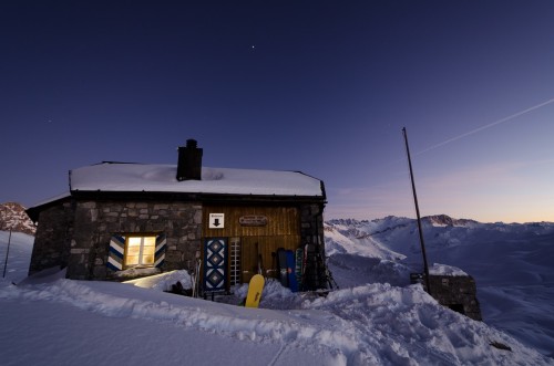 Thilo Pollak_Carschina Hütte, Alpen, Schweiz