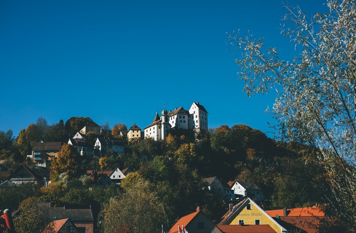 Eine Burg in Franken