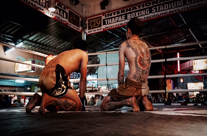 Muay-Thai-Kampf