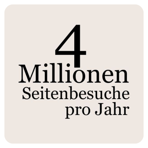 escapio: 4 Millionen Seitenbesuche pro Jahr