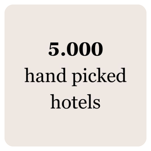 escapio: 5000 hand picked hotels