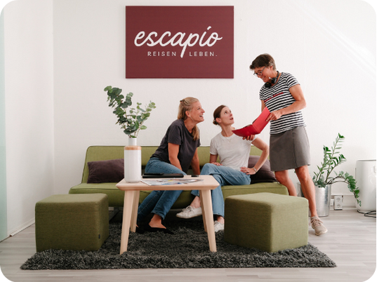 The escapio teams looks forward to receiving your application.