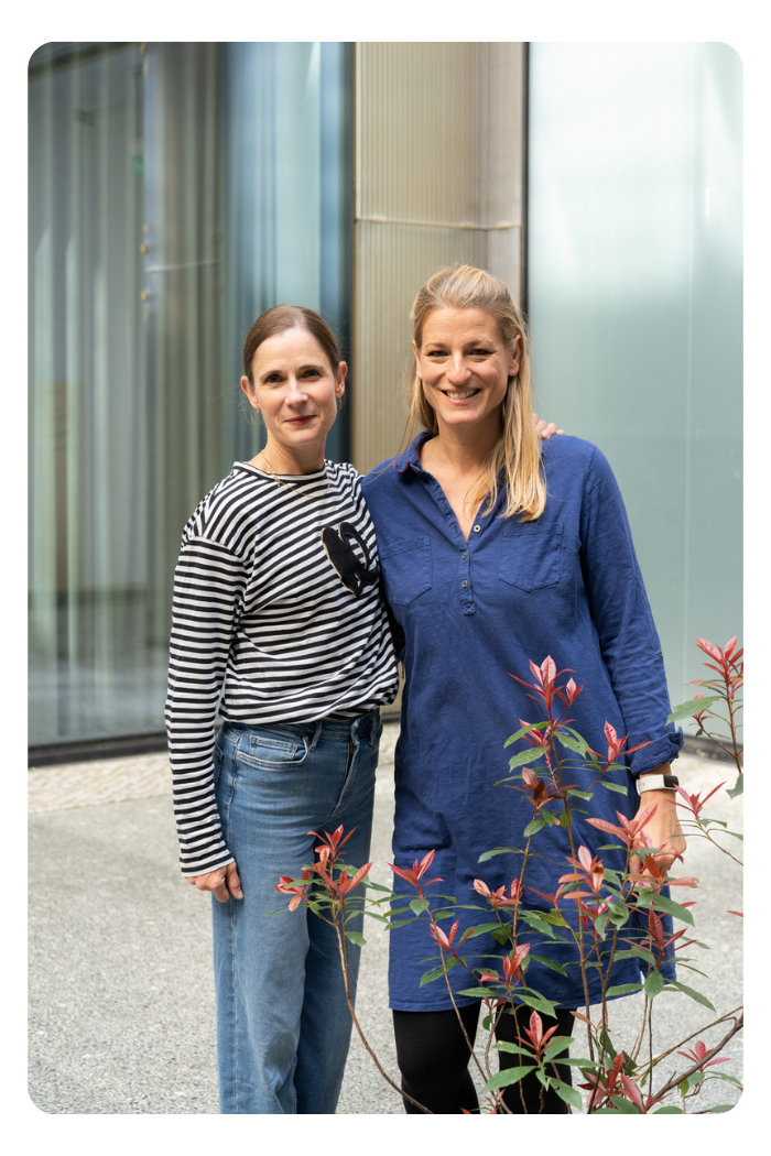 escapios Geschäftsführerinnen Anette Toedt (links) und Helene Hettl (rechts)